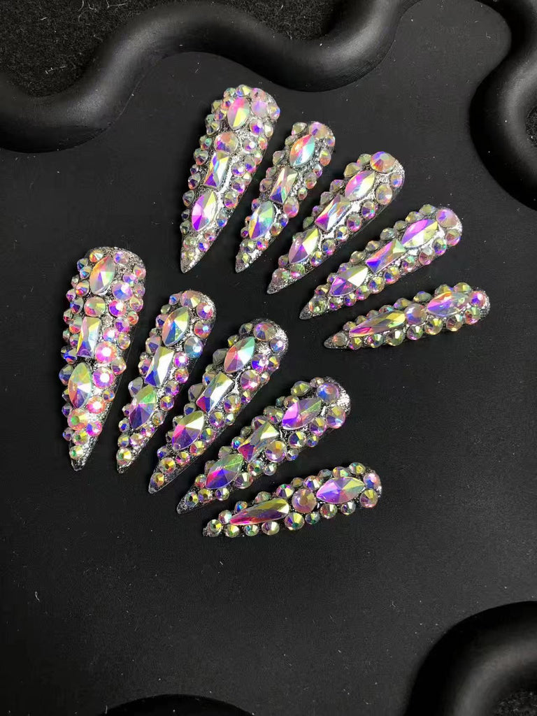 NO.352 Amourwa custom handmade nails