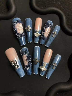 NO.355 Amourwa custom handmade nails