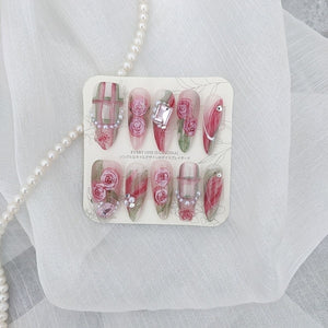 NO.308 Amourwa custom handmade nails