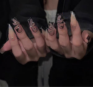 NO.296 Amourwa custom handmade nails