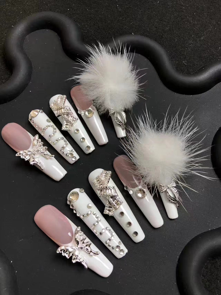 NO.336 Amourwa custom handmade nails