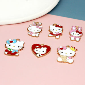 Hello Kitty Diy Charms