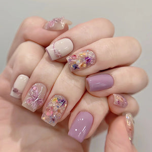 NO.322 Amourwa custom handmade nails
