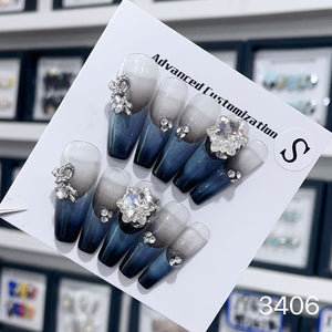 NO.264 Amourwa custom handmade nails