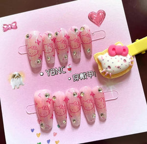NO.304 Amourwa custom handmade nails