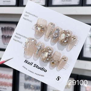 NO.259 Amourwa custom handmade nails