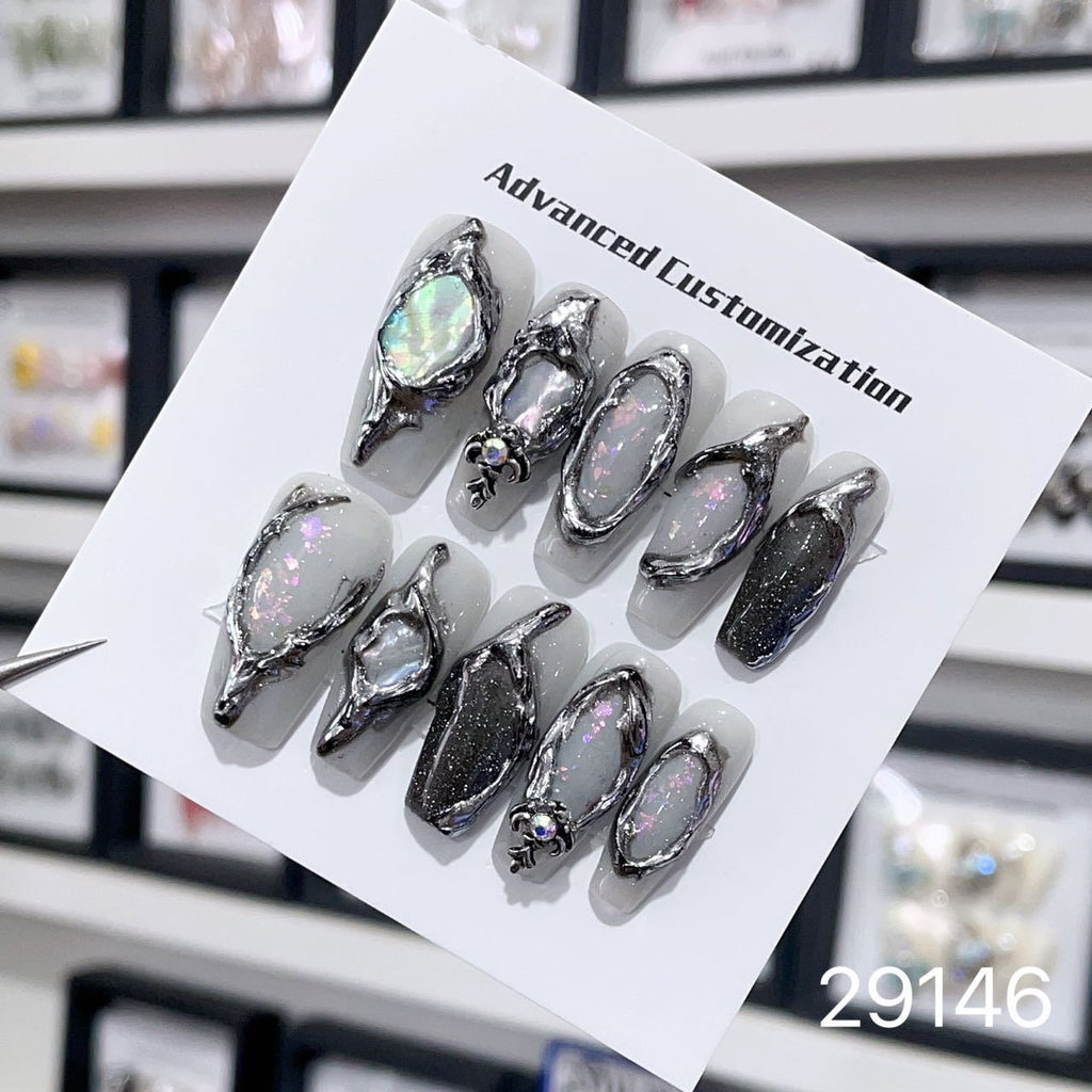 NO.256 Amourwa custom handmade nails