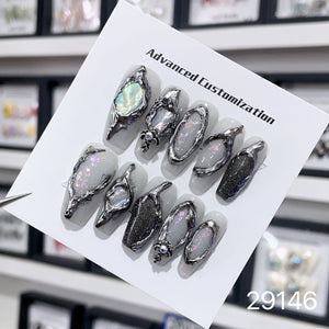 NO.256 Amourwa custom handmade nails