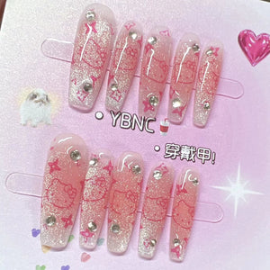 NO.304 Amourwa custom handmade nails