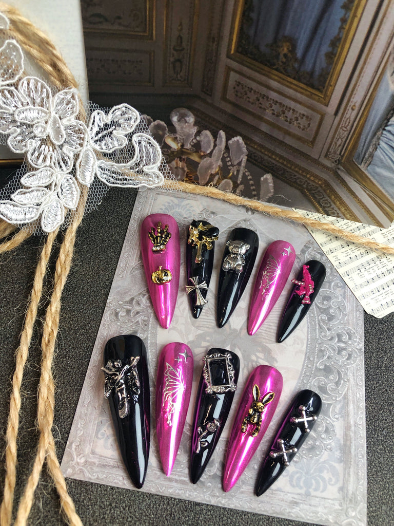 NO.357 Amourwa custom handmade nails