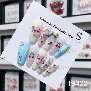 NO.267 Amourwa custom handmade nails