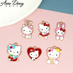 Hello Kitty Diy Charms