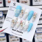 NO.278 Amourwa custom handmade nails