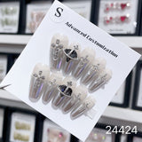 NO.257 Amourwa custom handmade nails