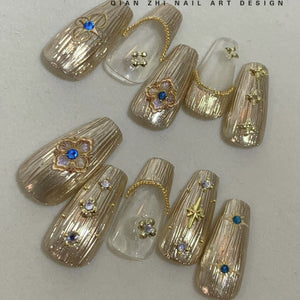 NO.231 Amourwa custom handmade nails