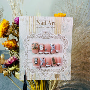 NO.204Amourwa custom handmade nails