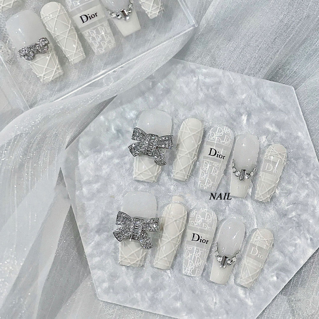 NO.241 Amourwa custom dior handmade Dior nails