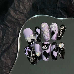 NO.213Amourwa custom cartoon handmade nails