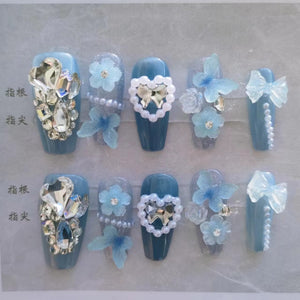 NO.244 Amourwa custom handmade nails