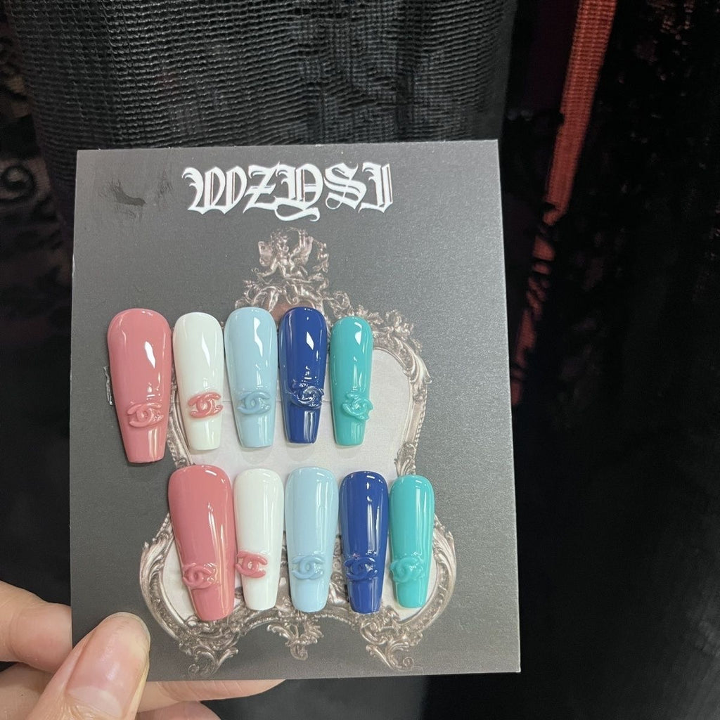 NO.229 Amourwa custom handmade nails
