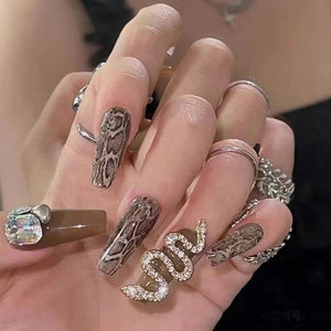 NO.233 Amourwa custom handmade nails