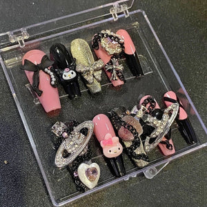 NO.216 Amourwa custom cartoon handmade nails