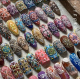 Wholesale Super Thick Gel Painting for Nail Art Kit - 12 Colors Fall Gel Nail Polish