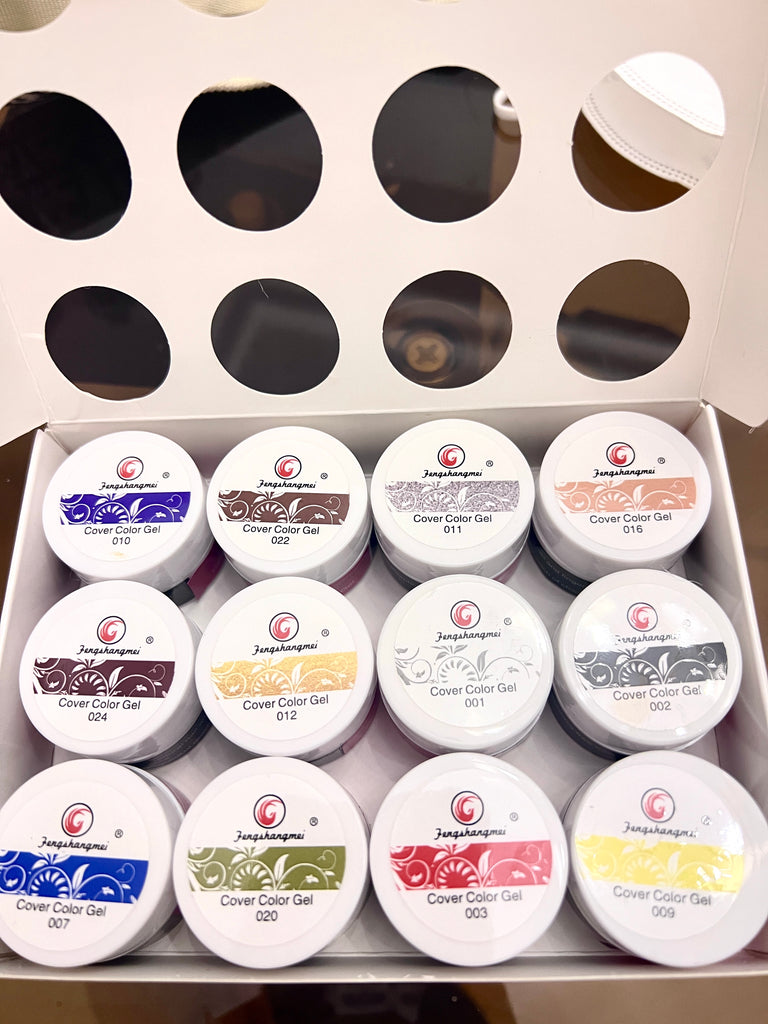 Wholesale Super Thick Gel Painting for Nail Art Kit - 12 Colors Fall Gel Nail Polish