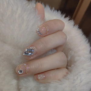 NO.116 Amourwa customNail Reusable Press on Nails