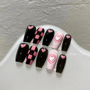 NO.105 customT Type Nail Resuable Press on Nails