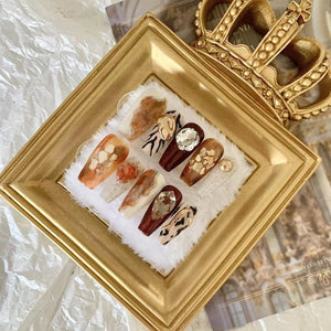 NO.133 Amourwa custom Handmade Nails