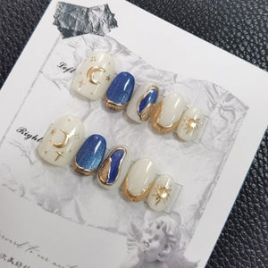 NO.131 Amourwa custom Handmade Nails