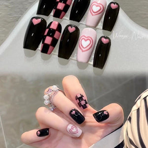 NO.105 customT Type Nail Resuable Press on Nails