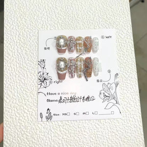 NO.158 Amourwa custom handmade nails