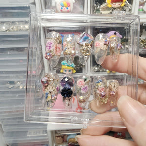 NO.130 Amourwa custom Handmade Nails