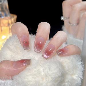 NO.118Amourwa customNail Reusable Press on Nails