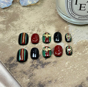 NO.162 Amourwa custom handmade nails