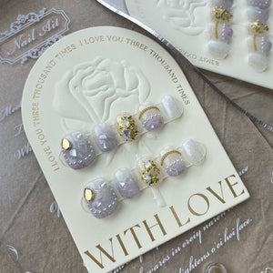 NO.164 Amourwa custom handmade nails