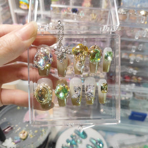 NO.126Amourwa custom Handmade Nails