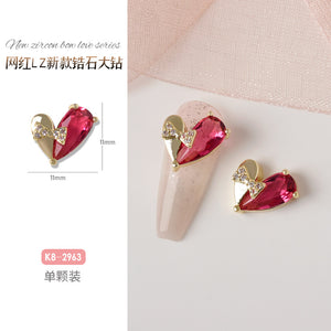 Crystal diy nail charms