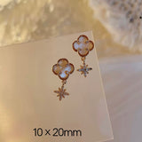 Luxury Designer Inspired Logo Nail Charms（4pcs/set） | Full Diamond Zircon 3D Nail Art Accessories & Jewelry