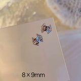Luxury Designer Inspired Logo Nail Charms（4pcs/set） | Full Diamond Zircon 3D Nail Art Accessories & Jewelry