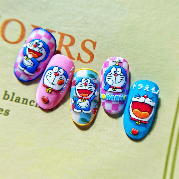  Flower Nail Art Stickers 5D Nail Stickers Acrylic