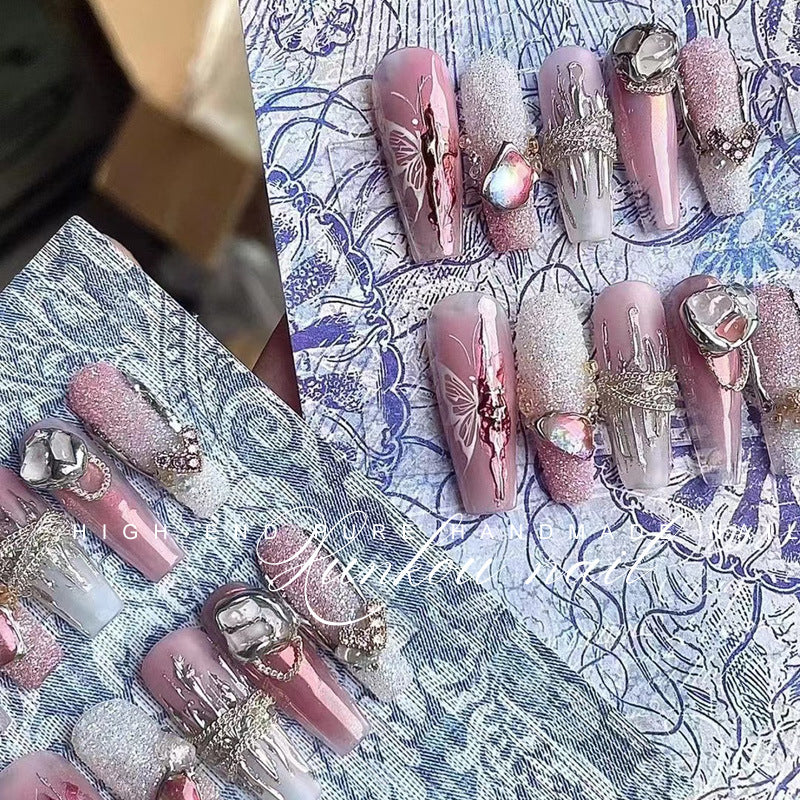 NO.250 Amourwa custom handmade nails