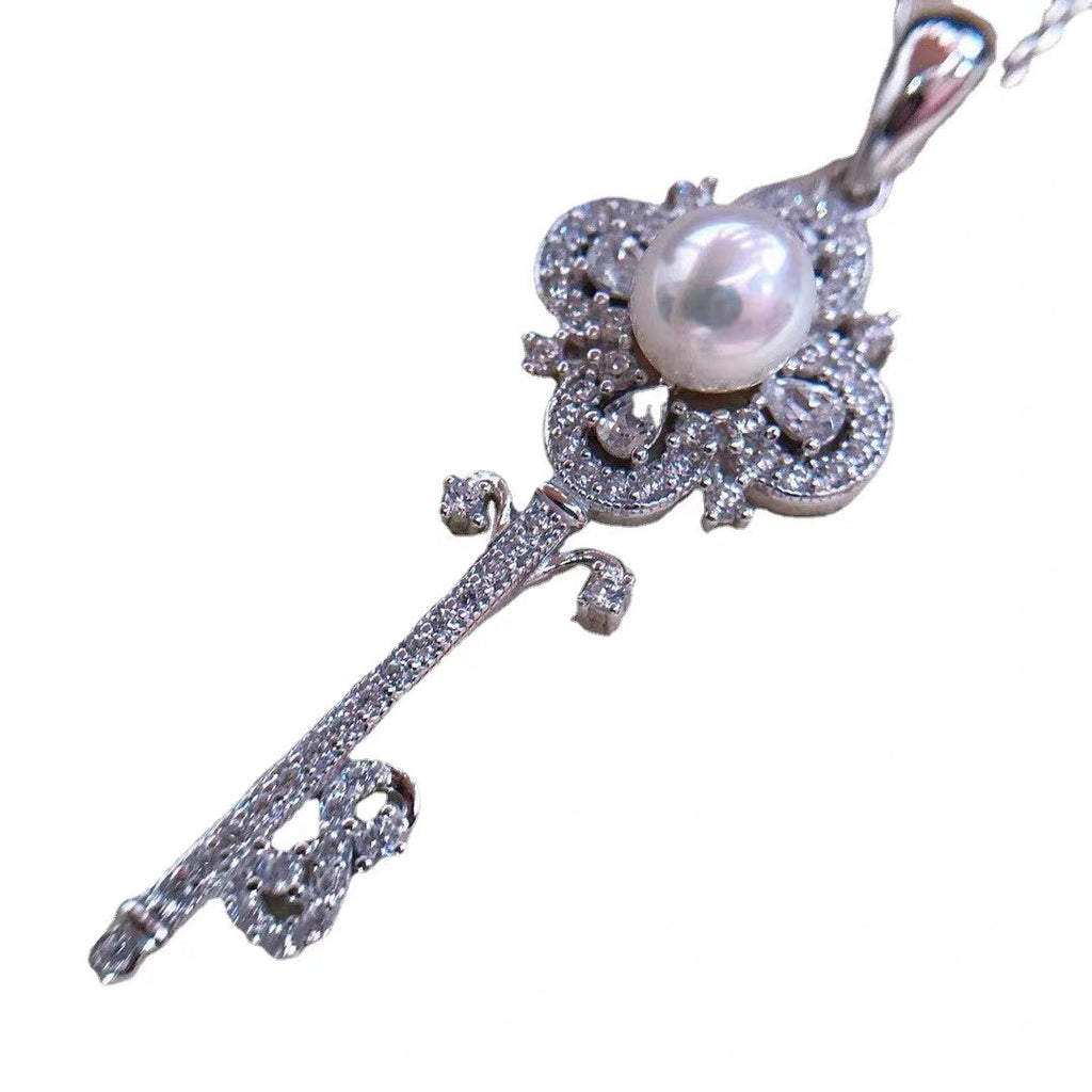 Sterling Silver Pearl Pendent Jewelry Diy Charms