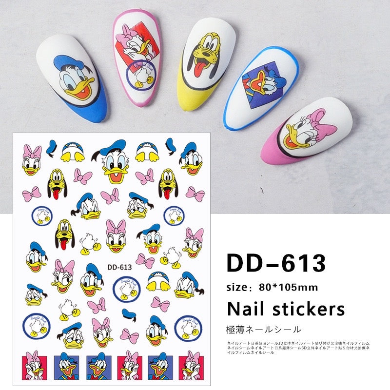 Cartoon Nail Sticker Charms