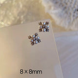 Luxury Designer Inspired Logo Nail Charms（4pcs/set） | Full Diamond Zircon 3D Nail Art Accessories & Jewelry