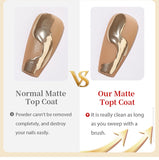BORN PRETTY Gel Nail Polish Base & Top Coat - Rubber Base, Matte Top & Primer (10ml)