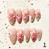 NO.453 Handmade 3D Press on Nails | Mermaidcore & Coquette | Amourwa Buy 4 Pay 2