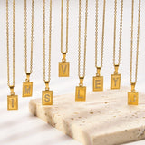 Letter Name Necklace Jewelry